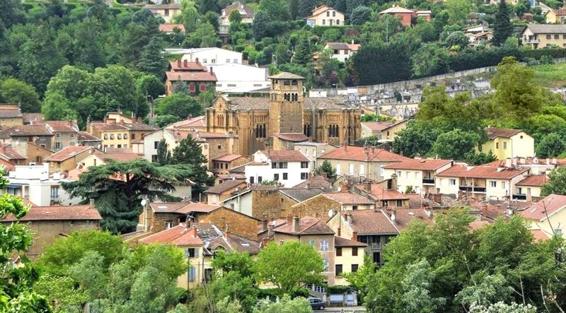 Panorama de Couzon-au-Mont-d'Or